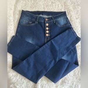 KUNMI Button Fly Jeans Size M